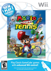 New Play Control: Mario Power Tennis Wii  box art